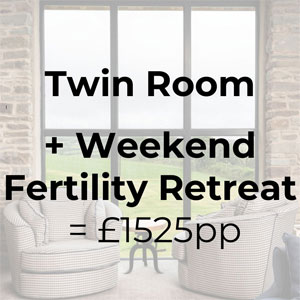Wales endometriosis retreat twinroom fertility